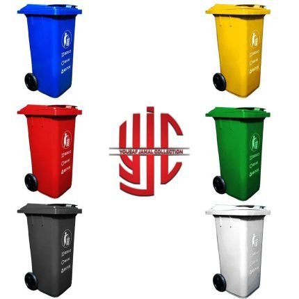 120 Liters Dustbin Prime Plastic With Wheels