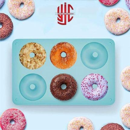 Silicone Donuts Mold 6 Cavities Non-Stick