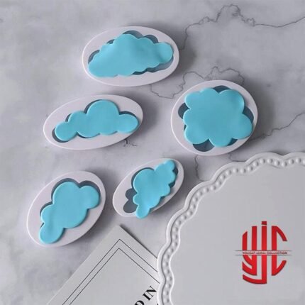 Plastic Fondant Cloud Shape Cutter Set