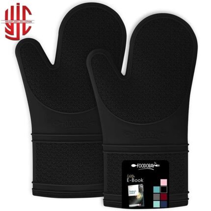 Commercial 500°F Heat-Resistant Insulated Oven Gloves