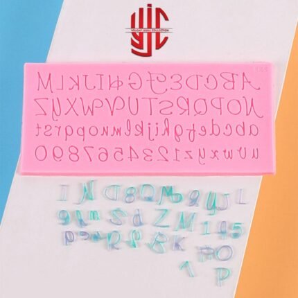 Silicon Lace Alphabets Mold