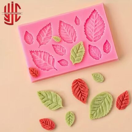 Silicon Falling Leaves Mold 10 Cavity