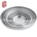 Silver Pizza Pans In 17 Sizes 2.5 inches to 16 inches