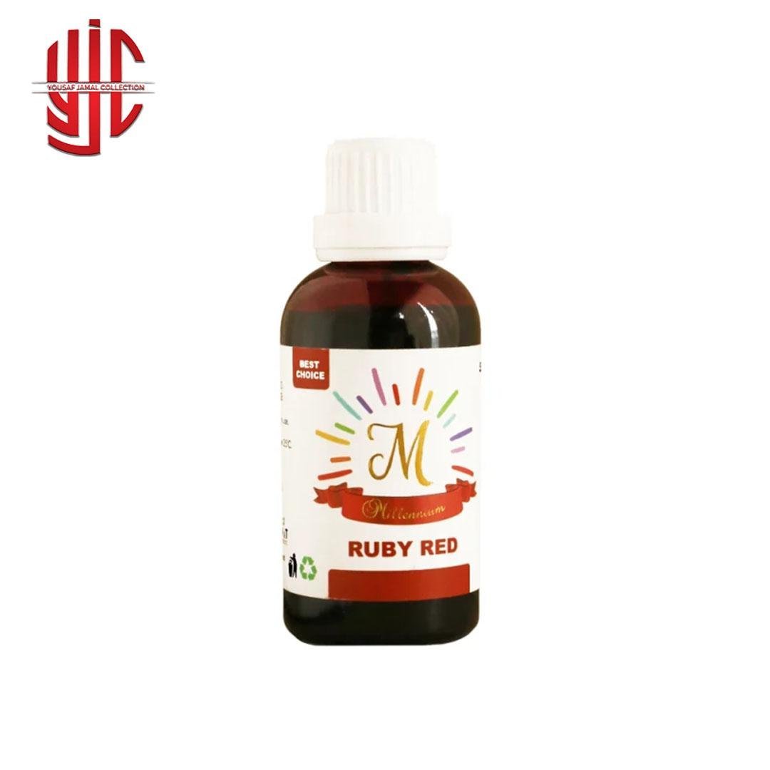 yjc-CFCL-062-1.jpg Millenium Ruby Red Liquid Gel Color 55ML - Image 1