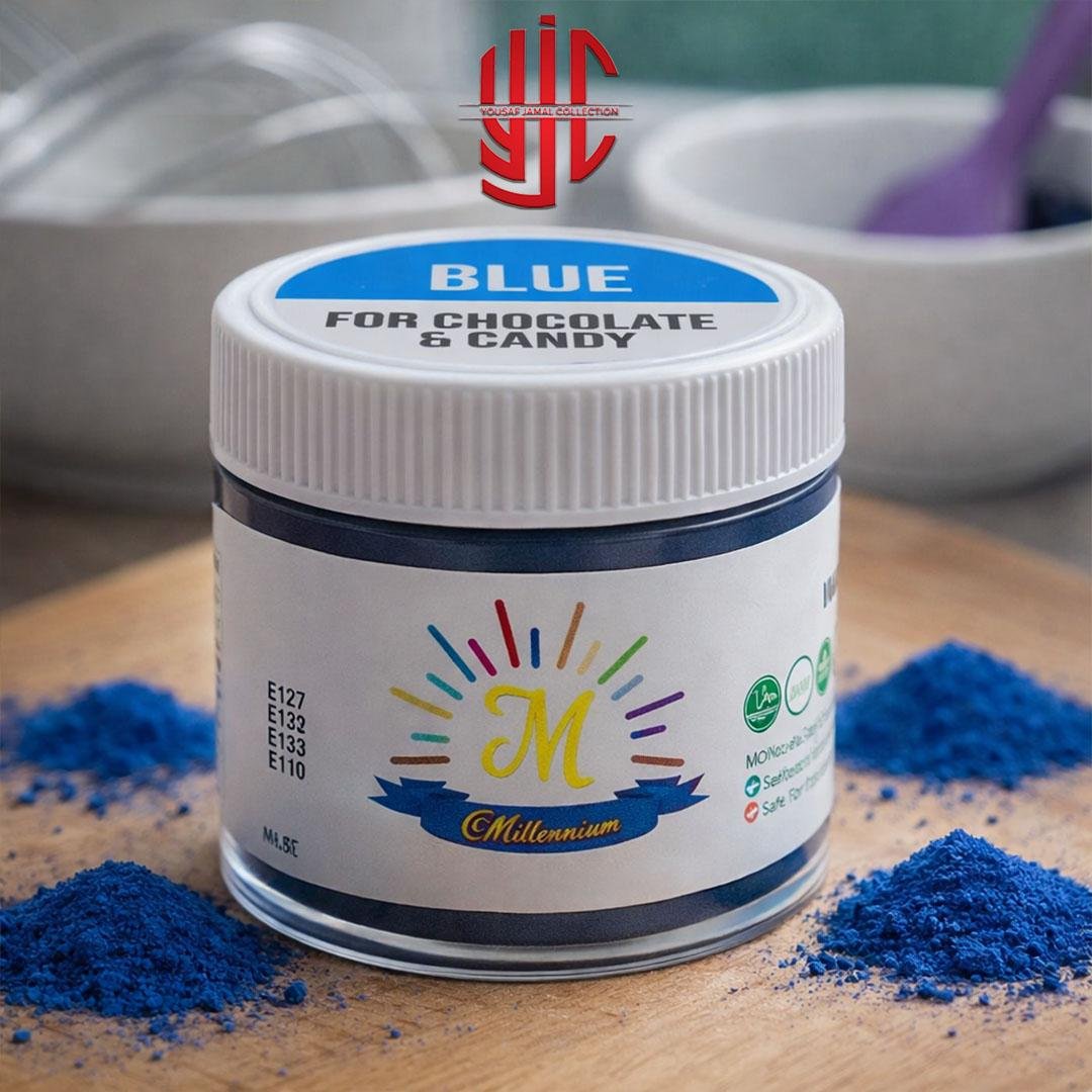 yjc-CFCL-090-1.jpg Millenium Blue Candy & Chocolate Powder Color 6 Gram - Image 1