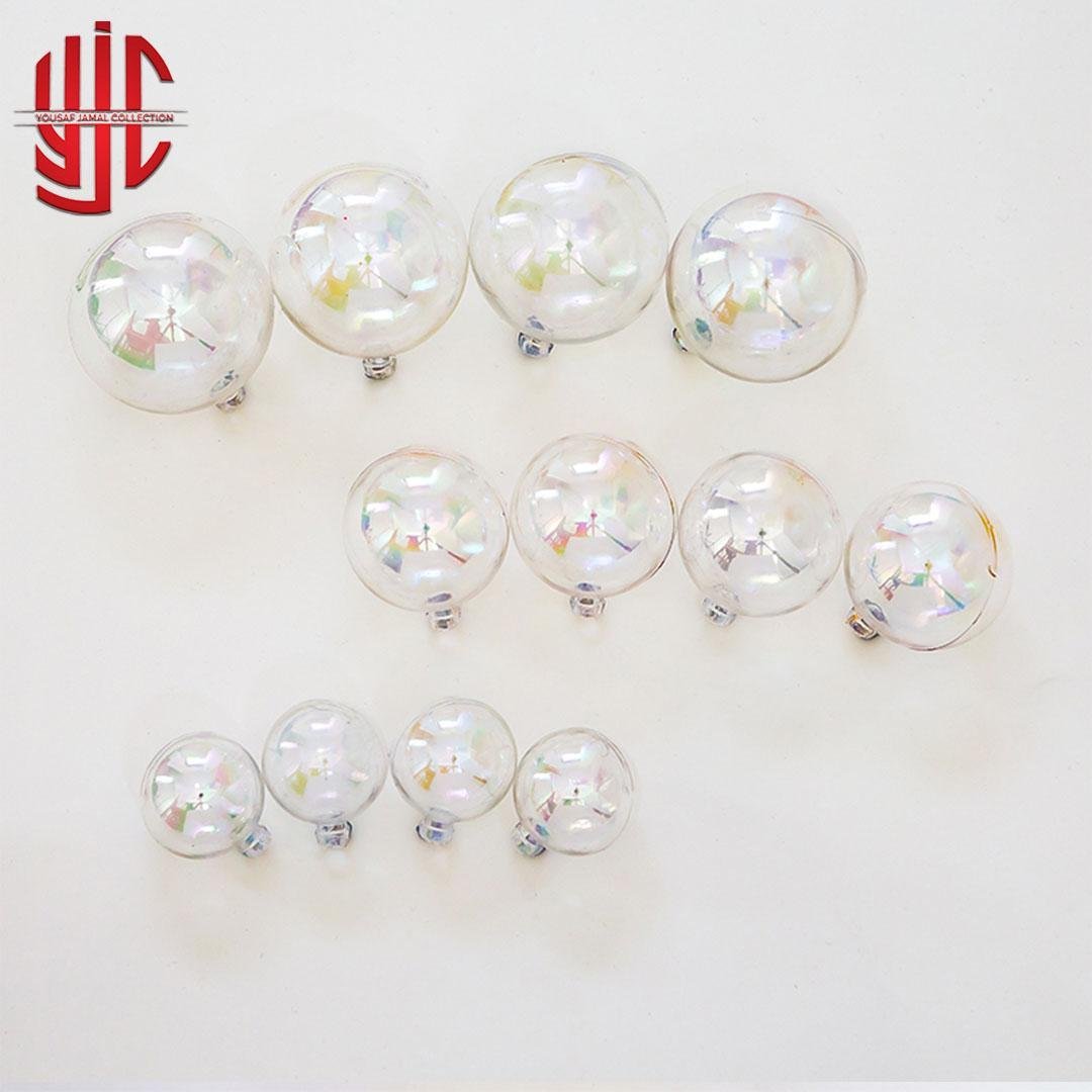 yjc-DCBL-041-1.jpg Transparent Faux Balls 12 Pcs Pack - Image 1