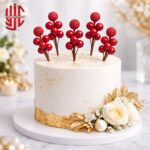 Red Berries Sticks 5 Pieces Set