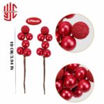 Red Berries Sticks 5 Pieces Set - Image 2