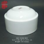 Imported Porcelain Round Bowl White 10cm - Image 2