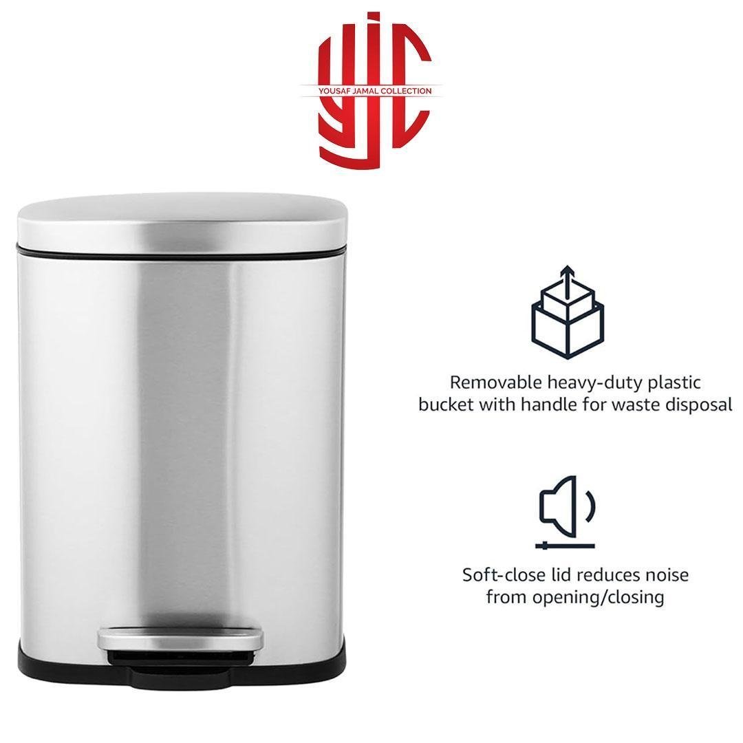 yjc-JTDB-012-2.jpg Imported Steel 7 to 9 Liters Dustbins Square Hydraulic - Image 1