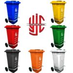 120 Liters Wheelie Dustbin Prime Plastic With Pedal