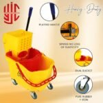 Mop Trolley Single Bucket 35 Liters - Image 2