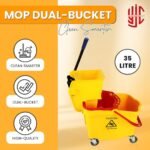Mop Trolley Single Bucket 35 Liters