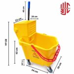 Mop Trolley Single Bucket 35 Liters - Image 3