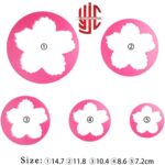 Peony Flower Cutter 5 Pieces Set - Image 3