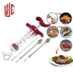 Plastic Marinade Injector Syringe with Screw-on Meat Needle - Image 2