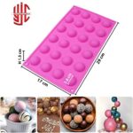 Silicon Semi Sphere Shape Mold 24 Cavities - Image 3
