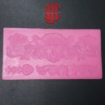 Silicon Heart Locket Chocolate Paste Mold - Image 3
