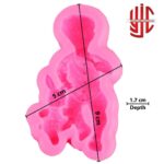 Silicon Baby With Rabbit Paste Mold - Image 2