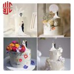 Silicon Bride & Groom Side Pose Paste Mold - Image 3