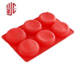 Silicon Round Soap Mold 6 Cavity