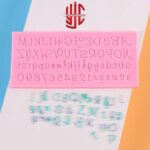 Silicon Lace Alphabets Mold