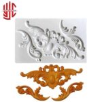 Silicon Dholki Baroque Big Mold - Image 2