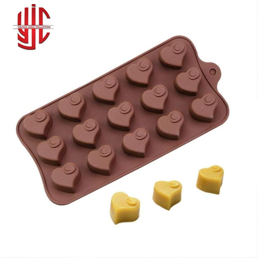 yjc-PLMO-152-1.jpg Silicon Heart Swirl Mold 15 Cavity - Image 1
