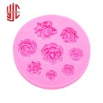 Silicon Rose Paste Mold In Different Sizes - Image 2