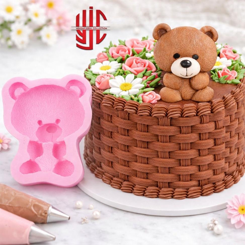 yjc-PLMO-180-1.jpg Silicon Big Teddy Bear Mold - Image 1