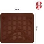 Silicon Macaroon Matt 30 Cavities Non-Stick 29 x 26 cm - Image 4