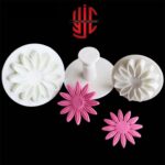 Sunflower Shape Plunger Three Pieces Set