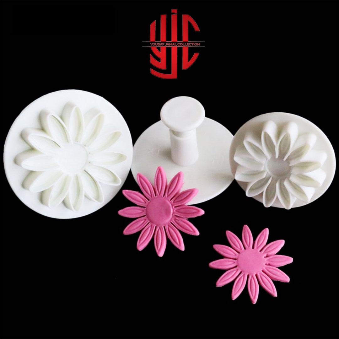 yjc-PLPG-016-1.jpg Sunflower Shape Plunger Three Pieces Set - Image 1