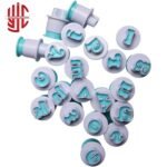 Plastic Small Alphabets Plungers 26 Pieces Set - Image 2