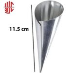 Stainless Steel Conical Cream Roll Mold 6 Pieces Set - Image 3