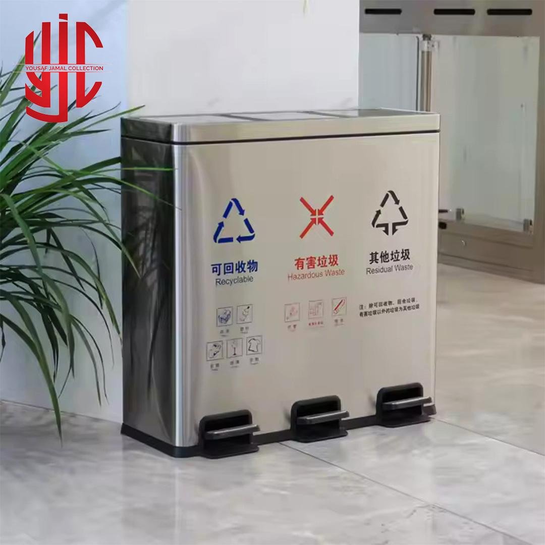 yjc-jtdb-005-1.jpg Imported Stainless Steel 60 Liters Dustbin Color Coded - Image 1