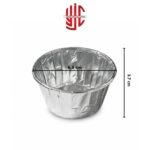 Silver Foil Cupcake Liners 10 Pieces Pack - Image 2