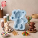 Silicon Standing Teddy Bear Mold