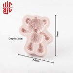 Silicon Standing Teddy Bear Mold - Image 2