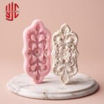 Silicon Baroque Daisy Style Relief Mold