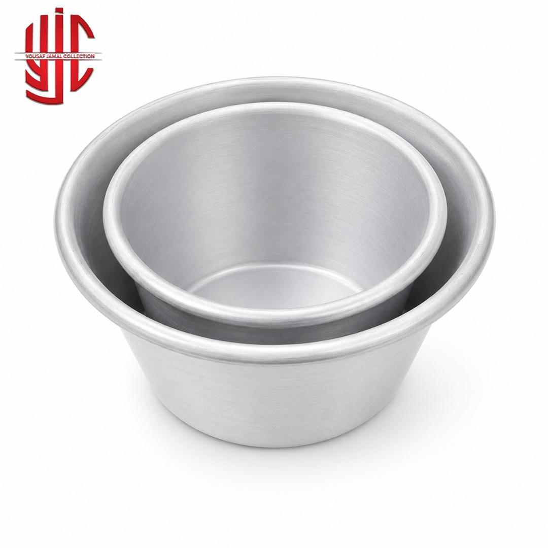 yjc-STPN-032-Main-1 Silver Cupcake Mold 2 inch Height in 2 Sizes - Image 1