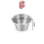 Silver Cupcake Mold 2 inch Height in 2 Sizes - Image 3