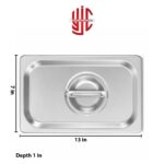 Stainless Steel Maxi Pan Lid 1/3 - Image 2