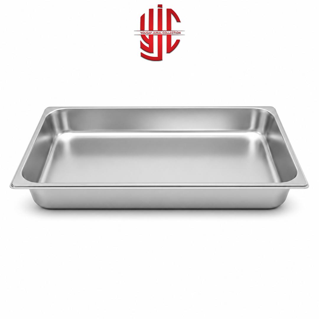 yjc-STMP-001-1 Stainless Steel Maxi Pan 1/1 Depth 2 in - Image 1