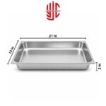Stainless Steel Maxi Pan 1/1 Depth 2 in - Image 2