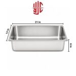 Stainless Steel Maxi Pan 1/1 Depth 6 in - Image 2