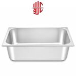 Stainless Steel Maxi Pan 1/3 Depth 6 in