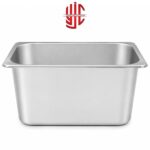 Stainless Steel Maxi Pan 1/3 Depth 8 in