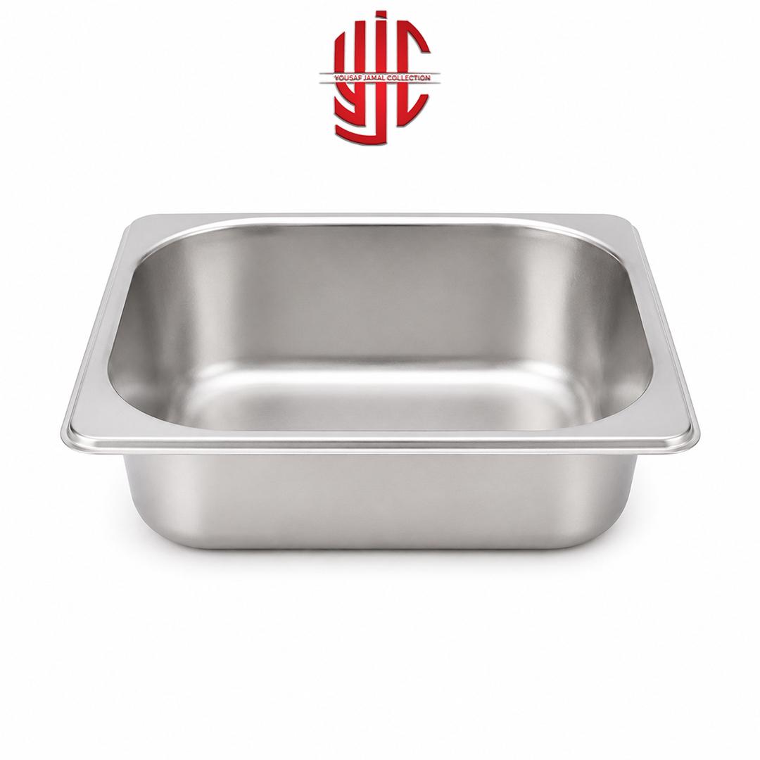 yjc-STMP-017-1 Stainless Steel Maxi Pan 1/6 Depth 2 in - Image 1