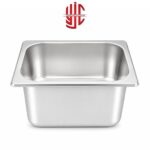 Stainless Steel Maxi Pan 1/6 Depth 4 in